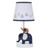 Playful Elephant Lamp With Shade & Bulb