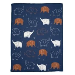 Playful Elephant 3-Piece Crib Bedding Set -Lambs & Ivy playful elephants quilt