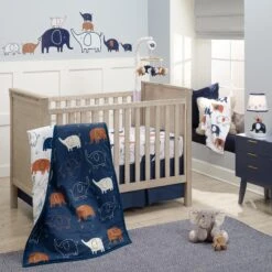 Playful Elephant Wall Decals -Lambs & Ivy playful elephants room 7d0ceeac eed1 4d81 8686 10b24e42c711