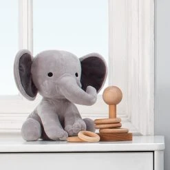 Choo Choo Plush Elephant - Humphrey -Lambs & Ivy plush humphrey lifestyle
