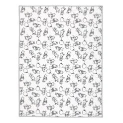 WINNIE THE POOH Baby Blanket - Allover -Lambs & Ivy pooh allover blanket full