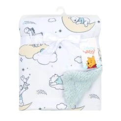 Winnie The Pooh Cozy Friends Baby Blanket -Lambs & Ivy pooh blanket pkg cozy friends
