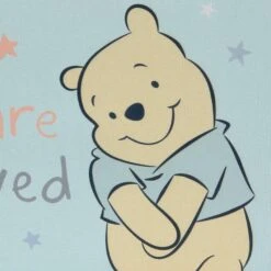 Winnie The Pooh Foldable Storage Basket -Lambs & Ivy pooh foldable storage detail