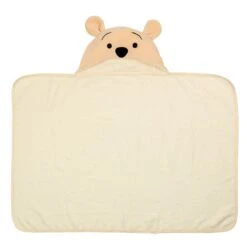 Winnie The Pooh Hooded Bath Towel -Lambs & Ivy pooh hooded towel