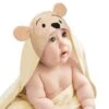Winnie The Pooh Hooded Bath Towel -Lambs & Ivy pooh hooded towel lifestyle