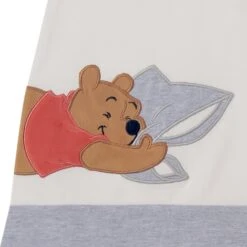 Winnie The Pooh Wearable Blanket 8 Winnie The Pooh Wearable Blanket -Lambs & Ivy pooh sleepsack detailnw