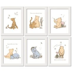 Classic Pooh Unframed Wall Art -Lambs & Ivy pooh unframed 20art 3