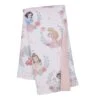 Disney Princesses Baby Blanket -Lambs & Ivy princess allover floral blanket fold
