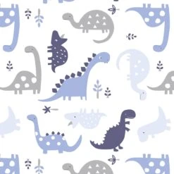 Roar Fitted Crib Sheet -Lambs & Ivy roar swatch full