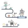 Robbie Robot Wall Decals