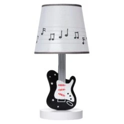 Rock Star Lamp With Shade & Bulb