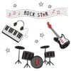 Rock Star Wall Decals -Lambs & Ivy rock star wall decal