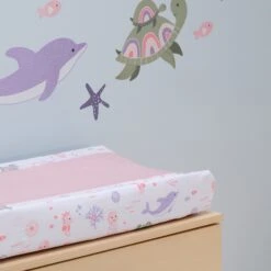 Sea Dreams Changing Pad Cover -Lambs & Ivy sea dreams cpc lifestyle