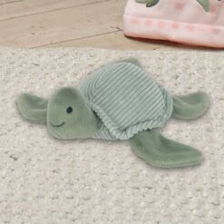 Sea Dreams Plush Turtle - Shelly -Lambs & Ivy sea dreams turtle plush lifestyle