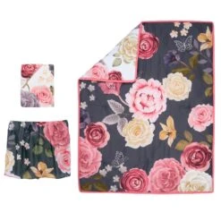 Secret Garden 3-Piece Crib Bedding Set -Lambs & Ivy secret garden 3pc set