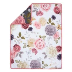 Secret Garden 3-Piece Crib Bedding Set -Lambs & Ivy secret garden quilt b fold