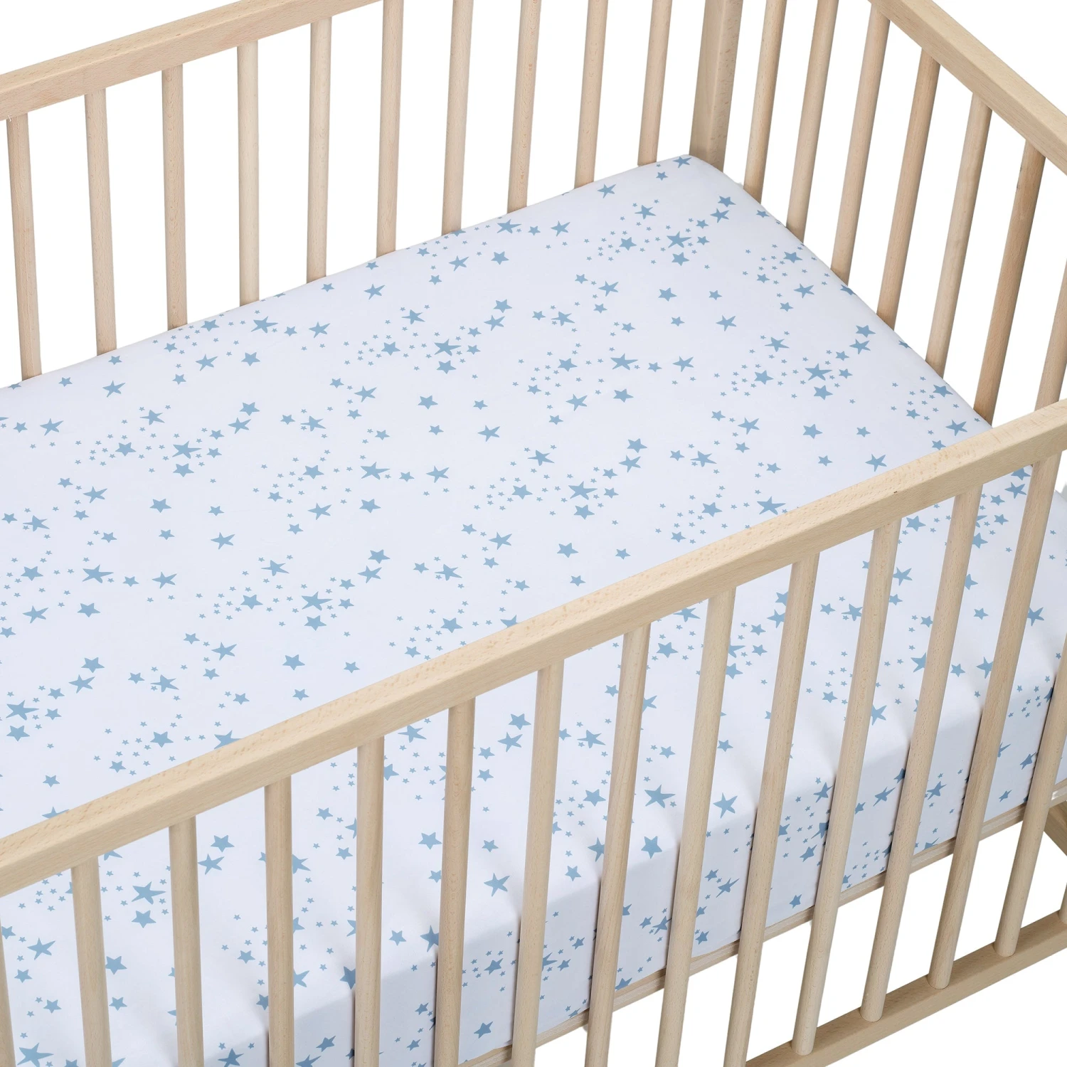 Airplane/Stars 2-Pack Fited Crib Sheet Set 7 Airplane/Stars 2-Pack Fited Crib Sheet Set - Image 5