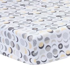 Celestial 2-Pack Fitted Crib Sheet Set -Lambs & Ivy sheet set celestial b