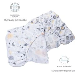 Celestial 2-Pack Fitted Crib Sheet Set -Lambs & Ivy sheet set celestial elastic callout