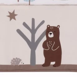 Sleepytime Bear 3-Piece Crib Bedding Set -Lambs & Ivy sleepytime bear crib skirt