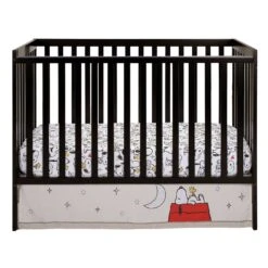 Snoopy Love 3-Piece Crib Bedding Set -Lambs & Ivy snoopy love crib