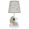 Snoopy Love Lamp With Shade & Bulb