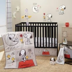Snoopy Love Musical Baby Crib Mobile -Lambs & Ivy snoopy love room 249ef8ca c22d 4eb4 b717 4c4a4592d083