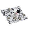 Snoopy Swaddle Blanket & Plush Gift Set -Lambs & Ivy snoopy swaddle mini plush