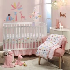 Snuggle Jungle 3-Piece Crib Bedding Set