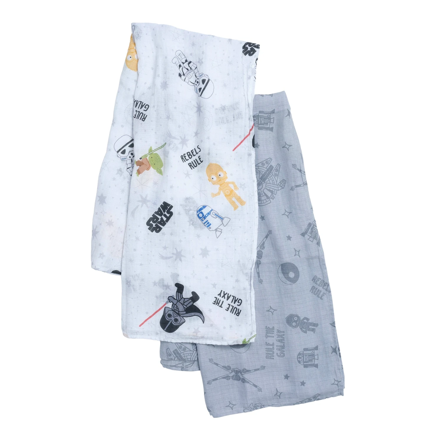 Star Wars Cotton Swaddle Blankets 3 Star Wars Cotton Swaddle Blankets