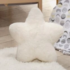 Star Pillow Plush -Lambs & Ivy star plush pillow lifestyle