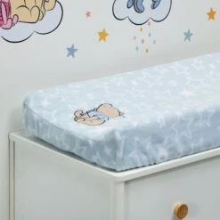 Starlight Pooh Changing Pad Cover -Lambs & Ivy starlight pooh cpc lifestyle