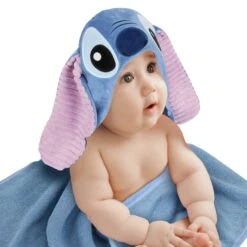 Disney's Stitch Hooded Bath Towel
