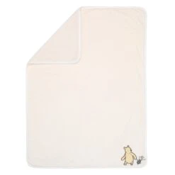 Storytime Pooh Baby Blanket -Lambs & Ivy storytime pooh blanket full fold