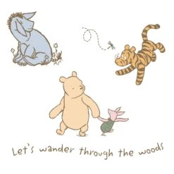 Storytime Pooh Wall Decals