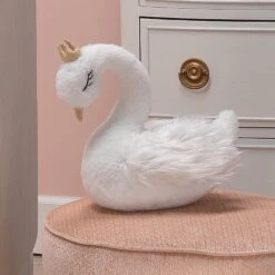 Signature Swan Princess Plush - Princess -Lambs & Ivy swan princess plush lifestyle