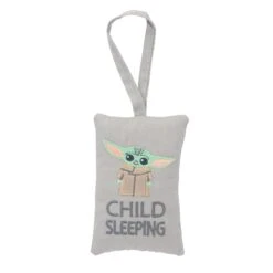 Star Wars Baby Yoda Lovey & Door Pillow Gift Set -Lambs & Ivy the child door pillow