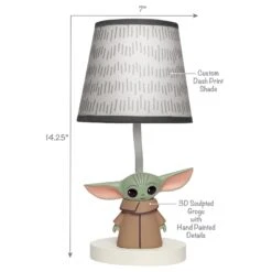 Star Wars The Child Lamp With Shade & Bulb -Lambs & Ivy the child lamp callout