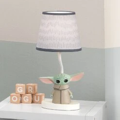 Star Wars The Child Lamp With Shade & Bulb -Lambs & Ivy the child lamp lifestyle