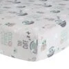 Star Wars Cozy Friends Grogu Fitted Crib Sheet