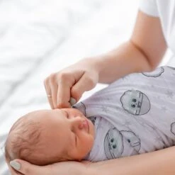 The Child Swaddle Blanket & Lovey Gift Set -Lambs & Ivy the child swaddle baby