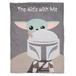 Star Wars The Kids With Me Baby Blanket