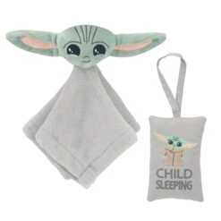 Star Wars Baby Yoda Lovey & Door Pillow Gift Set