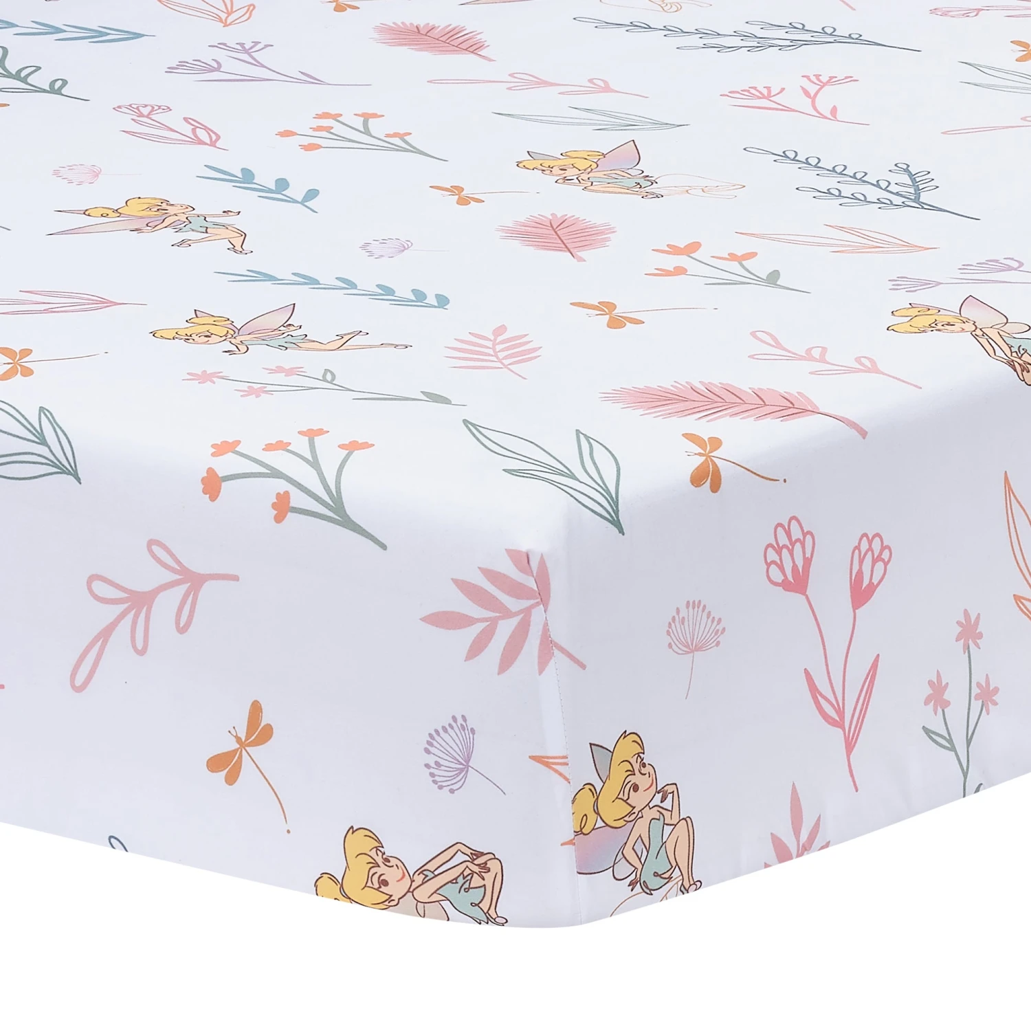 Tinker Bell Fitted Crib Sheet 3 Tinker Bell Fitted Crib Sheet