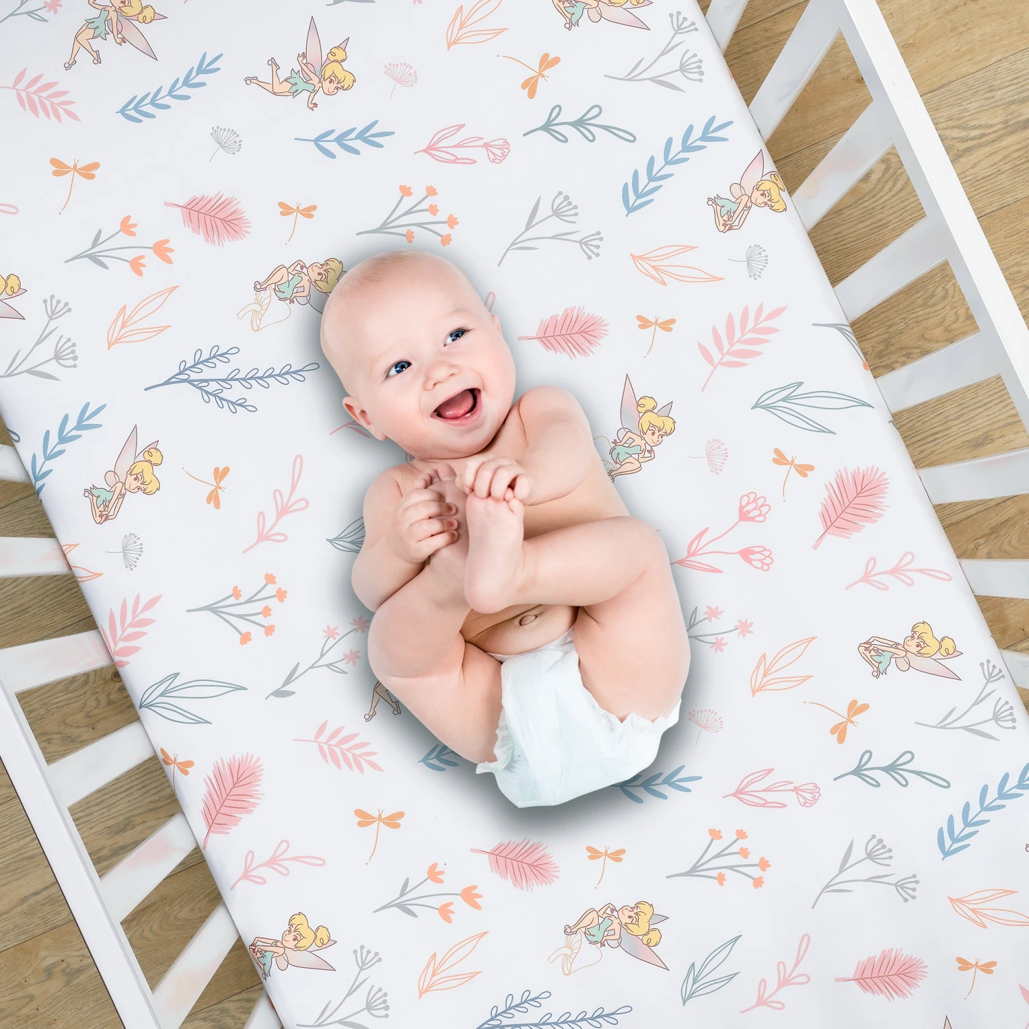 Tinker Bell Fitted Crib Sheet 4 Tinker Bell Fitted Crib Sheet - Image 2