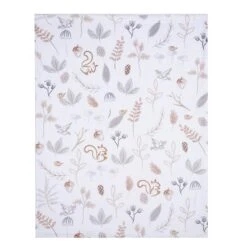 Treetop Fox Baby Blanket -Lambs & Ivy treetop fox blanket full