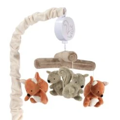 Treetop Fox Musical Baby Crib Mobile