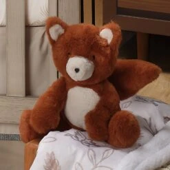 Treetop Fox Plush - Buddy -Lambs & Ivy treetop fox plush lifestyle