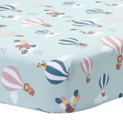 Up Up & Away Fitted Crib Sheet