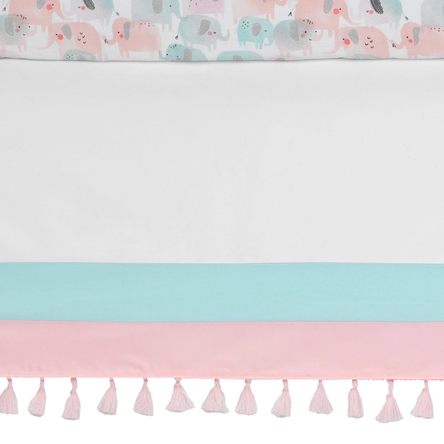 Watercolor Pastel 5-Piece Crib Bedding Set 10 Watercolor Pastel 5-Piece Crib Bedding Set - Image 8